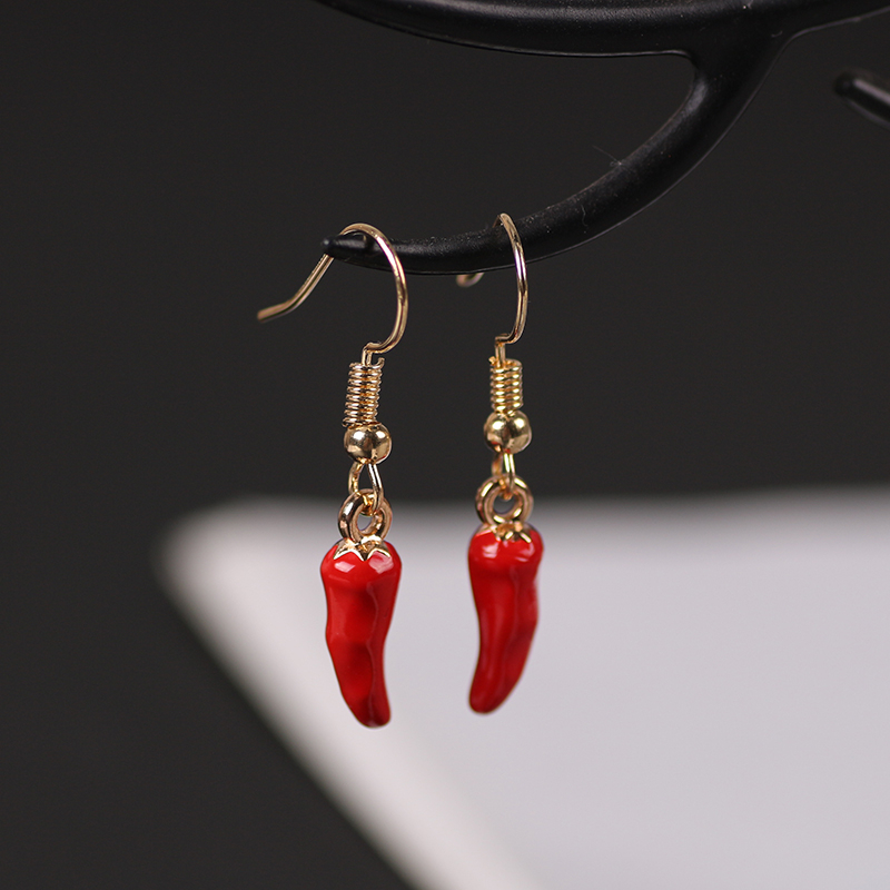 Ethnic Fashion Sale - Dễ Thương Hồng Bông Tai Pendientes