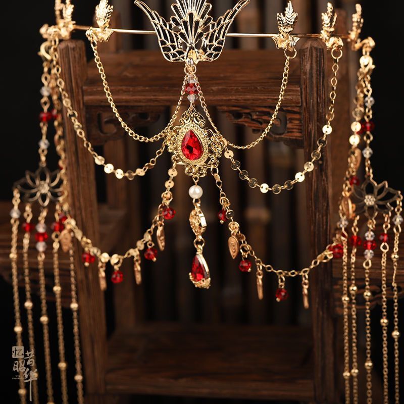 Ethnic Fashion Accessories - Rhinestone Đồ Trang Sức Trán WomenVintage