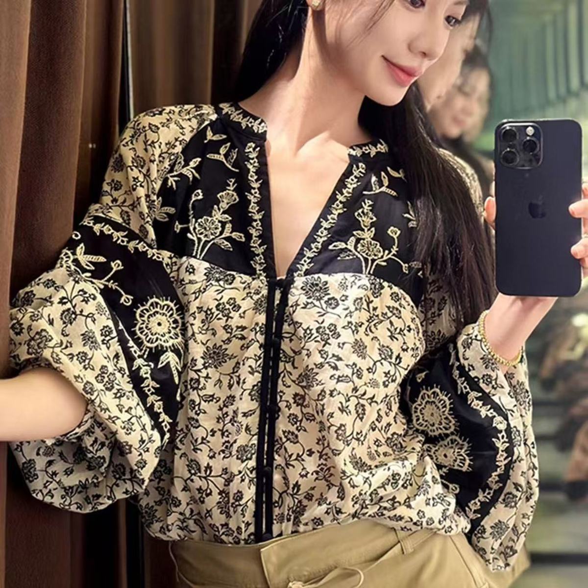 2026 Early Autumn Top Fashion  - đánh giá và giá Ethnic Fashion For Ladies