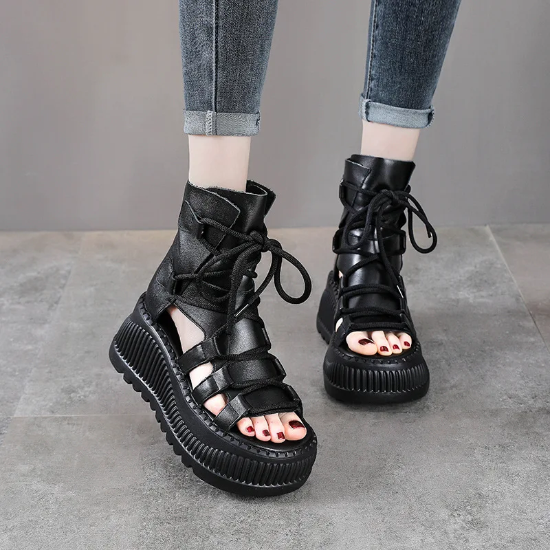 8CM Ethnic Cow Genuine Leather - đánh giá và giá Ethnic Fashion For Ladies