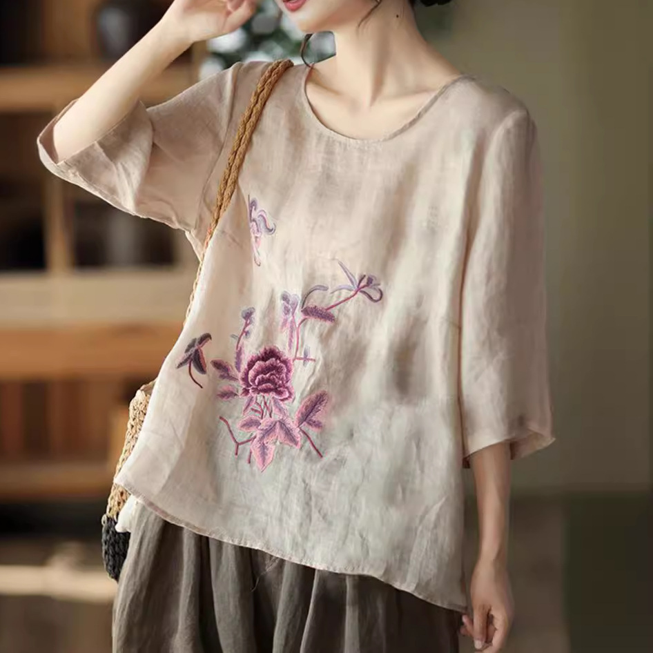 Plus Size Women's Summer Retro - đánh giá và giá Ethnic Fashion For Ladies