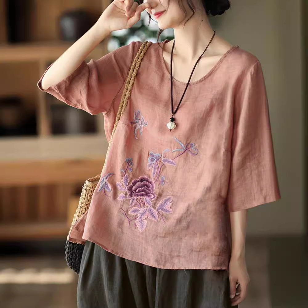 Plus Size Women's Summer Retro - đánh giá và giá Ethnic Fashion For Ladies