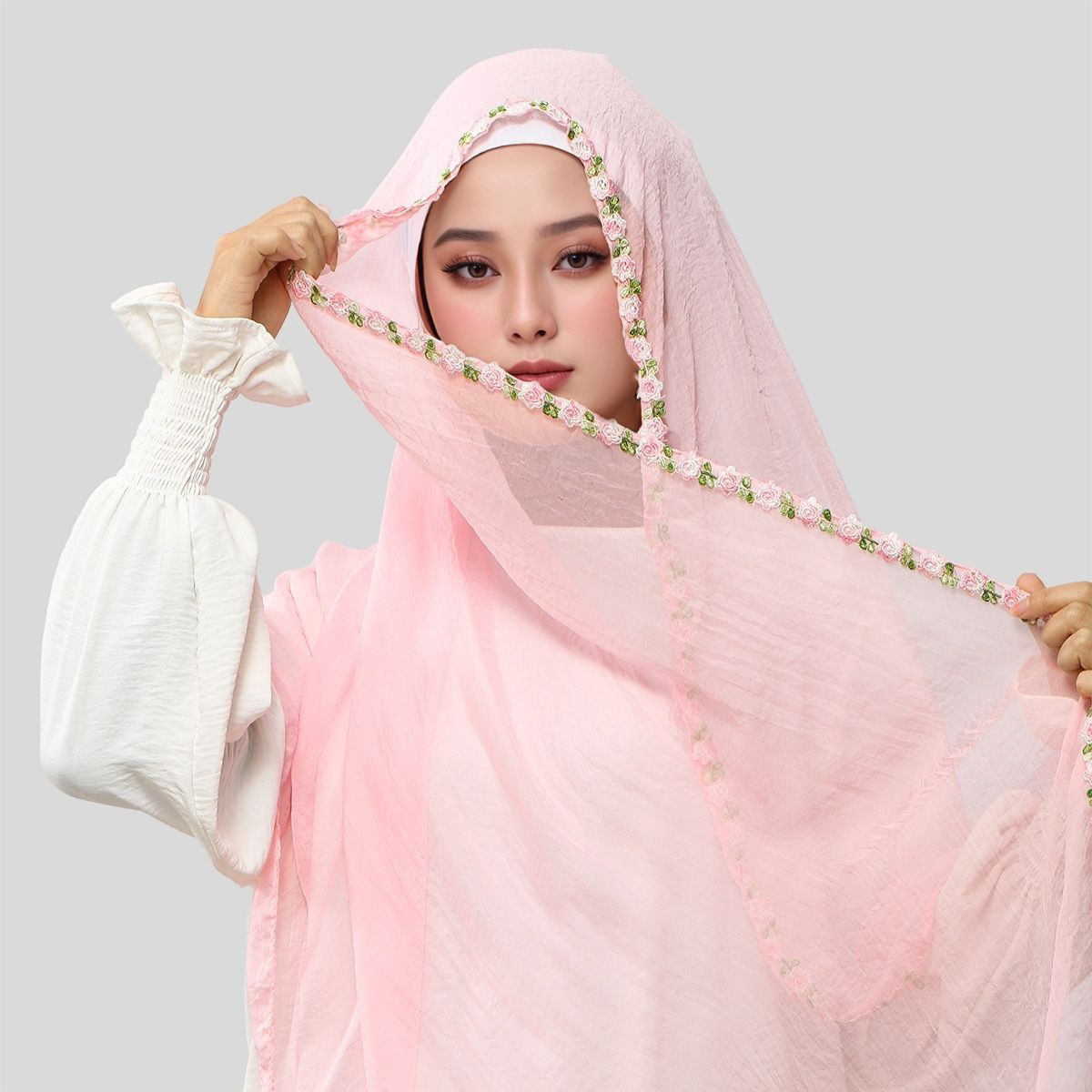 New Rose Embroidery Solid Colo - đánh giá và giá Ethnic Fashion For Ladies