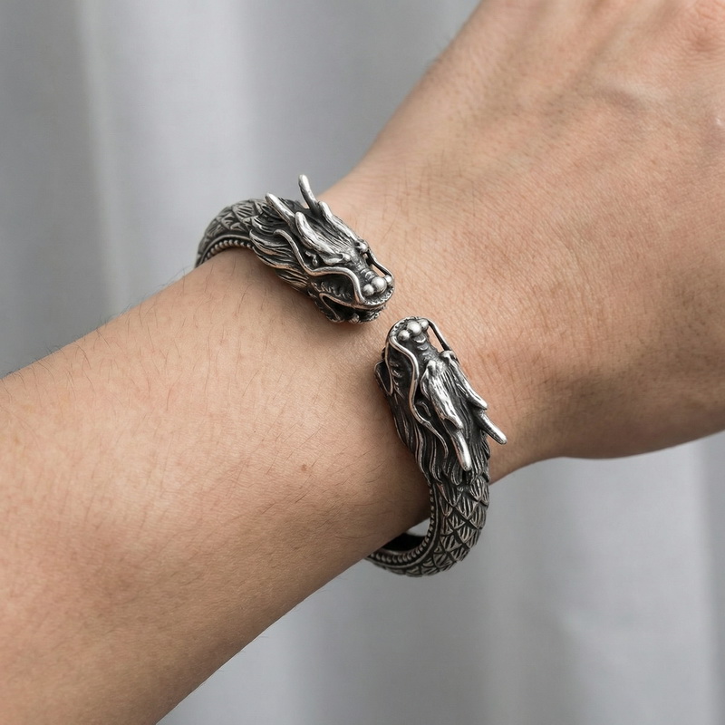 Fongten Viking Wolf Head Stain - đánh giá và giá Ethnic Fashion Accessories