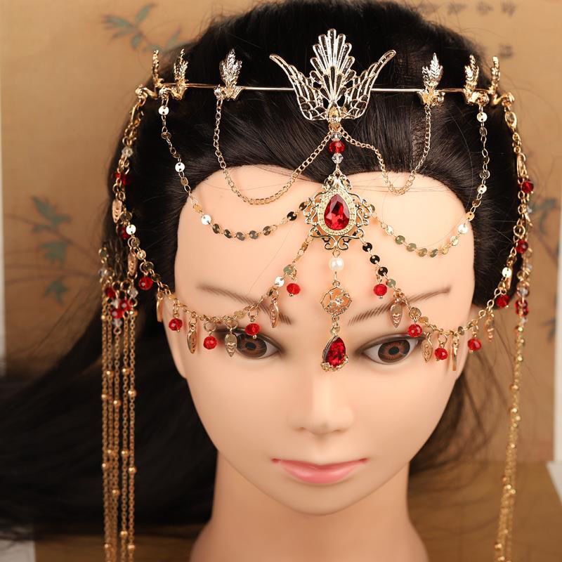 Rhinestone Đồ Trang Sức Trán W - đánh giá và giá Ethnic Fashion Accessories